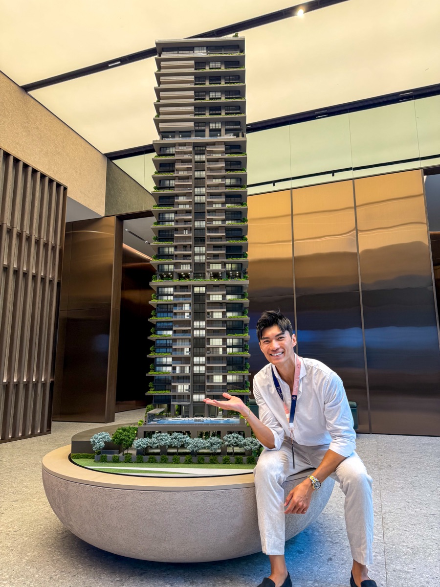 Walking a client through a project scale model